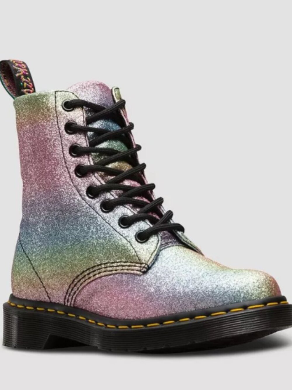 Dr Martens 1460 Pascal Rainbow Glitter